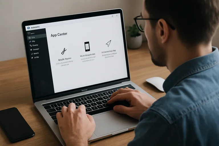 Aan de slag: Microsoft app center inrichten