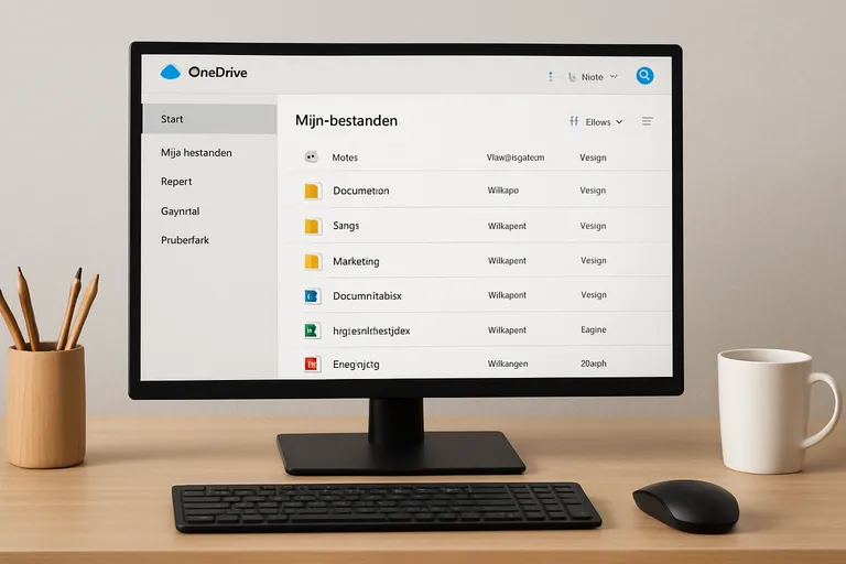 Aan de slag op Onedrive.com