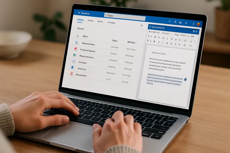 Slimmer werken in de Onedrive webapp