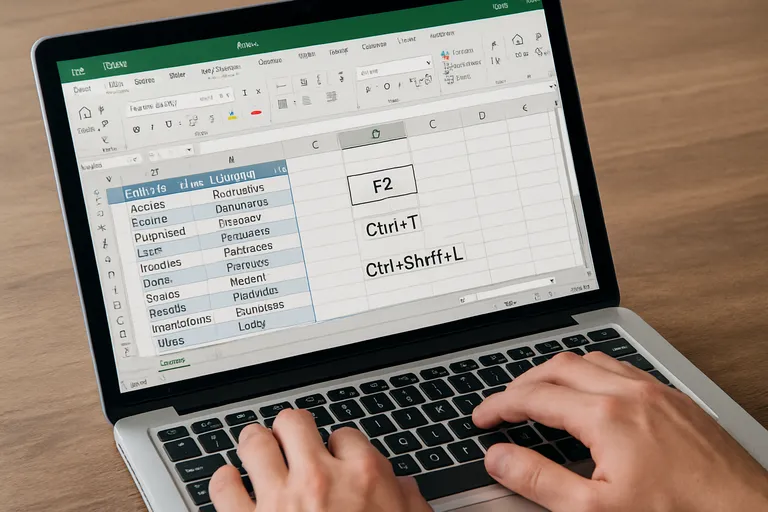 Tips, sneltoetsen en troubleshooting (Excelonline)