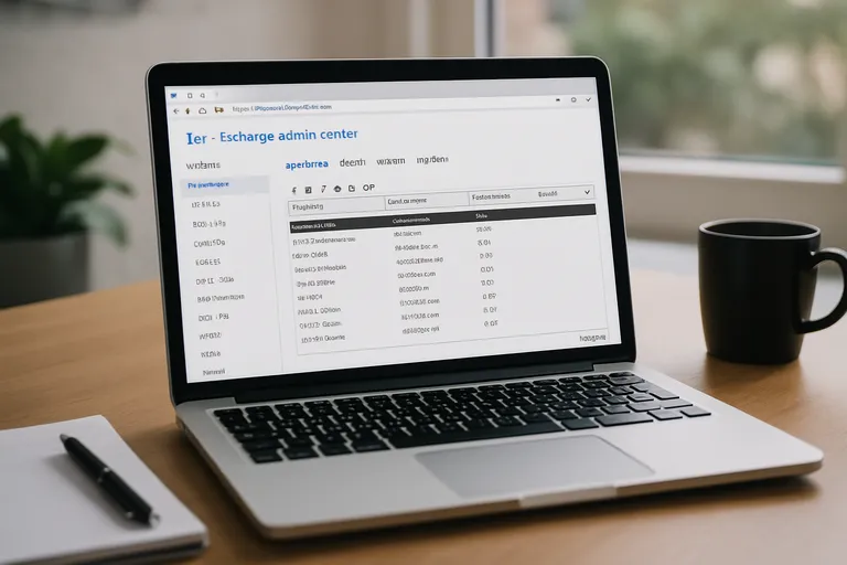 Wat is het exchange admin center (EAC)