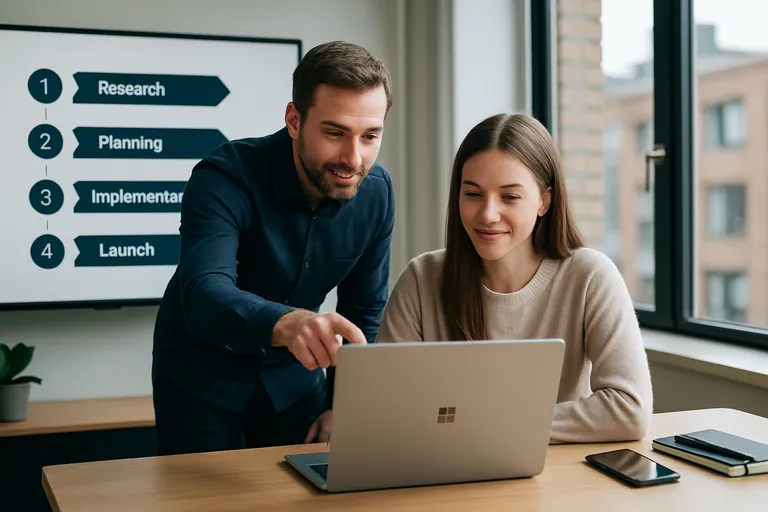 Implementatie in stappen